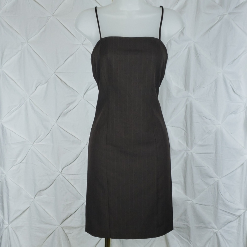 Pinstripe dress W/matching jacket